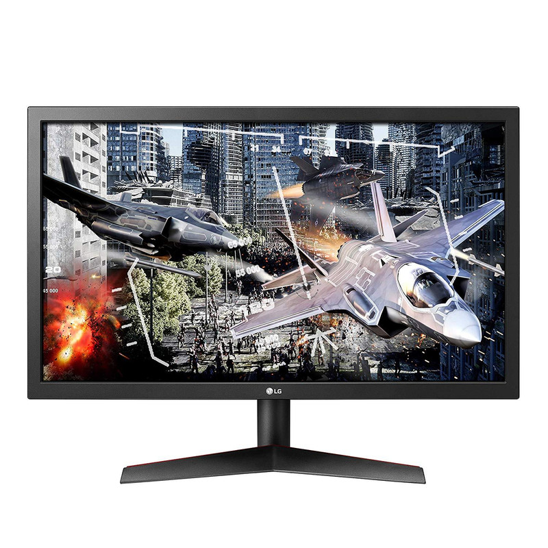 LG 24GL600F-B Ultragear 24" FHD IPS Monitor - 144Hz - شاشة